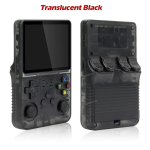 NAUJA Permatoma R36S retro delninė vaizdo žaidimų konsolė &bdquo;Linux&ldquo; sistema 3,5 colio IPS ekrano mini vaizdo grotuvas 15000+ klasikiniai žaidimai