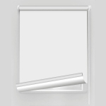 Roletai, neper&scaron;viečiami BLACKOUT, baltos splavos