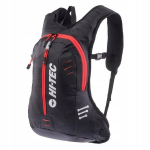 Dviratininko kuprinė Hi-Tec, 6 l, juoda/raudona