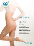 MEDICA RELAX pėdkelnės moterims 40Den, smėlio spalvos