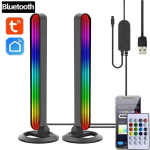 Wisciton bluetooth RGB LED garso lempa, juoda