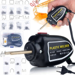 Plastiko suvirinimo aparatas Rosfix Strong Cosmico RSC100W &ndash; LED ap&scaron;vietimas, Greitas įkaitimas, 100W Komplektas su 1200 kabučių