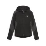 Laisvalaikio moteri&scaron;kas bliuzonas PUMA EVOSTRIPE Full-Zip Hoodie- 67607301, juodas