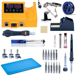 Lituoklio stotis Rosfix Orange Husky OH660 &ndash; 2in1 Komplektas, LED ekranai, Galia 660W