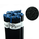 Suvirinimo strypas Rosfix PP-100 &ndash; Juodas, Plotis 12 mm, Ilgis 42 cm, Svoris 100 g