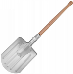 MFH Sniego kastuvas su medine rankena, ilgis 74 cm