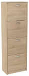 Batų lentyna Fluxar SC-1010 152x50x28 cm ĄŽUOLO SPALVOS