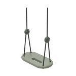 Ergonominės pakabinamos sūpynės, pastelinė žalia