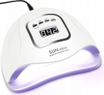 Dual LED UV nagų lempa 80W hibridiniai ir geliniai SUN X5
