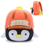 Mink&scaron;ta pliu&scaron;inė vaiki&scaron;ka kuprinė gyvūnų tema LIVMAN AB-701