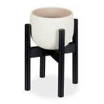 Reguliuojamas gėlių stovas 35,5x32x37,5cm., juodos spalvos