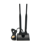 Dviguba &bdquo;WiFi&ldquo; antena, skirta su RP-SMA jungtimi