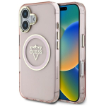 IML Metal Mountain magnetinis iPhone 16 dėklas &ndash; rožinis