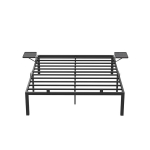 Lovos rėmas 200x160x41,3cm., juodos spalvos