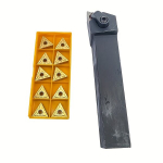 Tekinimo staklių įrankių laikiklis su karbido plok&scaron;telėmis, MTJNR2525M16+10PCS TNMG1604