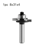 T formos frezavimo pjaustytuvas 1/4 colio, 1vnt 8x31x4