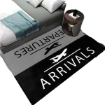 Lėktuvo Logotipo Kilimas, 80 cm x 120 cm / 31,5 colio x 47,24 colio