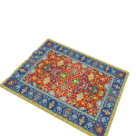 Zulida aksominis neslystantis kilimas, 2 * 3 pėdos / 61 * 91,44 cm