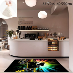 Dekoratyvinis kilimas su žvaigždėmis, 71 * 99 colių / 180 * 250 cm