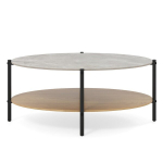 Costway Kavos staliukas, 105 x 65 x 43 cm