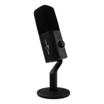 Baltasis ryklys UDUKKU dinaminis podkasto mikrofonas (USB-C/XLR, juodas)