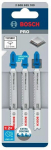 Bosch T121bfc pjūklų geležtės metalui, 92 mm, 3 vnt.
