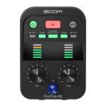 Zoom Podtrak P2 Ne&scaron;iojamas įra&scaron;ymo įrenginys