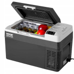 Vevor Ne&scaron;iojamas automobilinis &scaron;aldytuvas 25l 586x320x370mm Ac 100-240v 60w