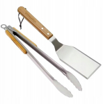 Grilio įrankių rinkinys Campingaz Utensil Duo, 36 cm, rudas