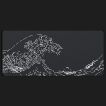 Pelės kilimėlis "LIT Mousepad" The Great Wave - 1200x600x3mm