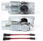 Megaled Led logotipo projektorius automobiliams Audi A3 A4 A5 A6 A7 A8 S8 Q3