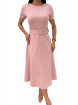 Eleganti&scaron;ka suknelė moterims Made in Italy, rožinė, M/L