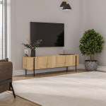 TV staliukas Asir Herman, 160x45.6x31.4 cm, ąžuolas