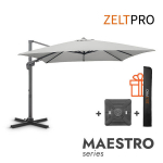 Lauko skėtis su Solid padu (užvalkalas dovanų) Maestro Light Grey