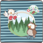 Nici Mink&scaron;tas žaislas pelėda Owluna