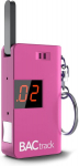 Bactrack keychain breathalyser (rožinis) | itin ne&scaron;iojamas ki&scaron;eninis alkoholio testeris asmeniniam naudojimui