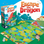 Escape the Dragon Hobby World, kooperatinis žaidimas vaikams, 1-6 žaidėjai, 5+, anglų k.