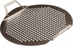 Bbqnovation kepimo grotelės - nerūdijančio plieno kepimo plok&scaron;tė - perforuoti grilio priedai, suderinami su kettle griliu, kamado, Weber, Big Green Egg - idealiai tinka smulkesniems ingredientams