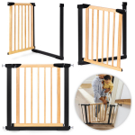 Saugių vartų užtvara, 74-80 cm, laiptams ir durims, metaliniai ir mediniai, ECOTOYS