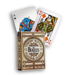 The Beatles specialaus leidimo žaidimo kortos (baltos) Theory11