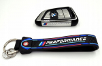 BMW M-POWER nuotolinio valdymo pulto dėklas + raktų pakabukas BMW M-Performance dėklas