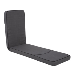 Sodo saulės gulto pagalvėlė PATIO Modena H024-07PB pilka poliesterio, 180x48 cm