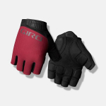 Rękawiczki męskie GIRO BRAVO II GEL kr&oacute;tki palec ox red roz. XXL (obw&oacute;d dłoni od 267 mm / dł. dłoni od 211 mm) (NEW 2025)