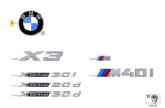 BMW X3 X5 X6 Emblema Originalus 51147499154
