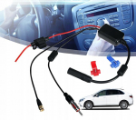 Automobilinis Am Fm 12v radijo signalo antenos stiprintuvas automobiliui