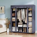 Spinta, SONGMICS LSF03M, 45 x 150 x 175 cm, tamsiai mėlyna