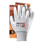 Reis Rnypo10 - 12 x baltos apsauginės pir&scaron;tinės - 10 dydis