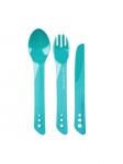 Turistinių stalo įrankių rinkinys Lifeventure Ellipse Cutlery Set, 18 cm