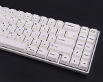 Balti klavi&scaron;ų dangteliai Pbt 135 klavi&scaron;ų Cherry profilis Dye-sub japoni&scaron;ki klavi&scaron;ų dangteliai minimalistinė balta tema tinka Mx Cherry mechaninei klaviatūrai