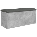 suoliukas-daiktadėžė，Suolas, betono, 102x42x45cm, apdirbta mediena CFE9757077